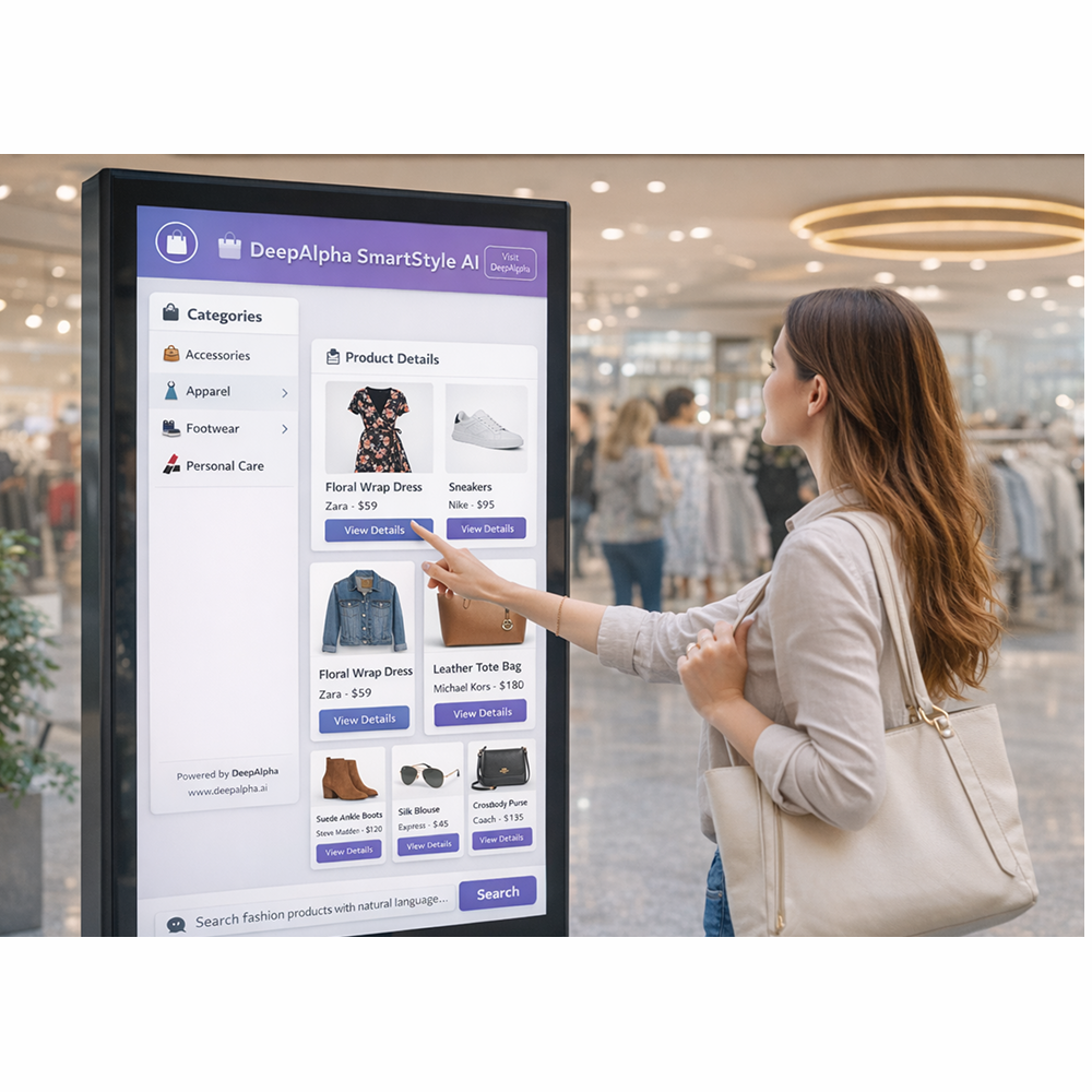 AI-Powered Search Workflow of SmartStyle AI